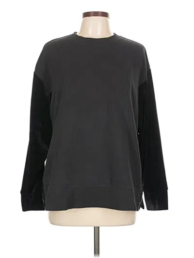 Pre-owned Athleta Sweatshirt In Black