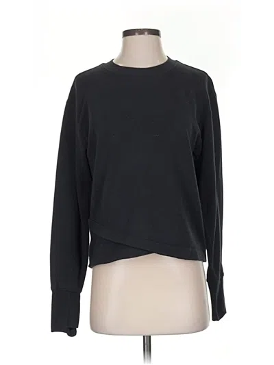 Pre-owned Athleta Sweatshirt In Black
