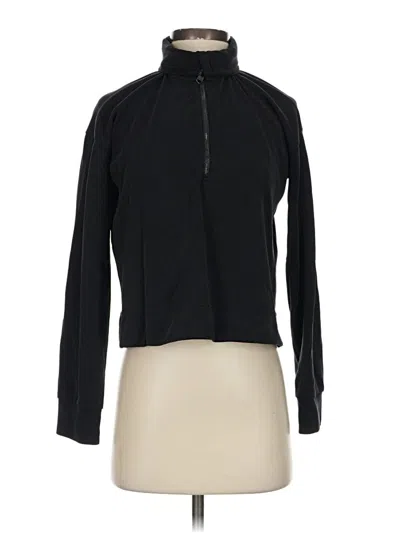 Pre-owned Athleta Sweatshirt In Black