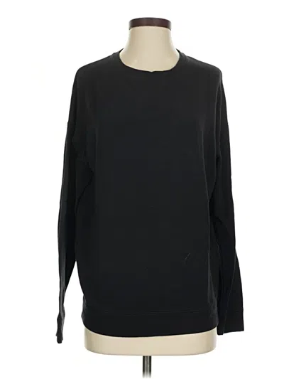 Pre-owned Athleta Sweatshirt In Black