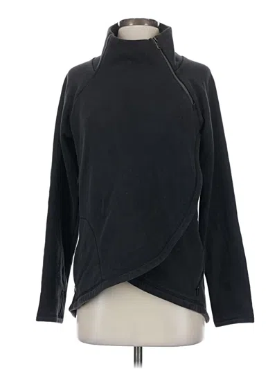 Pre-owned Athleta Sweatshirt In Black