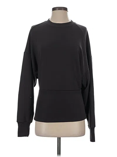 Pre-owned Athleta Sweatshirt In Black