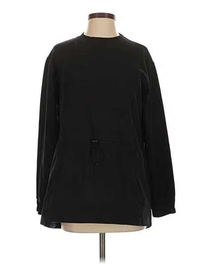 Pre-owned Athleta Sweatshirt In Black