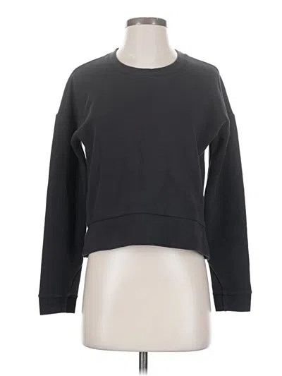 Pre-owned Athleta Sweatshirt In Black