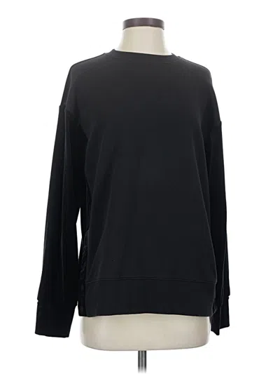 Pre-owned Athleta Sweatshirt In Black