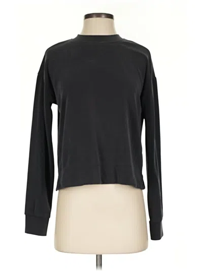 Pre-owned Athleta Sweatshirt In Black