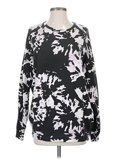 Pre-owned Athleta Sweatshirt In Black
