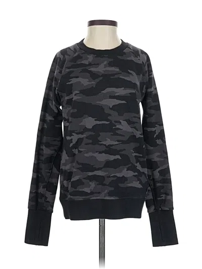 Pre-owned Athleta Sweatshirt In Black