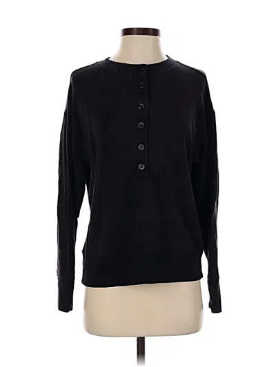 Pre-owned Athleta Sweatshirt In Black