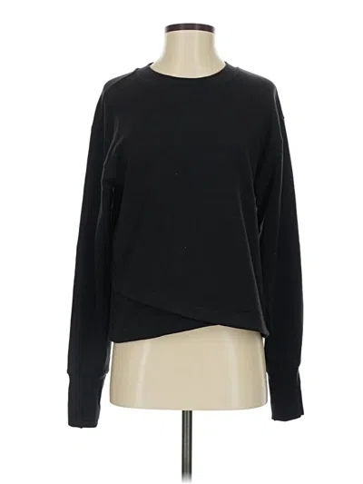 Pre-owned Athleta Sweatshirt In Black