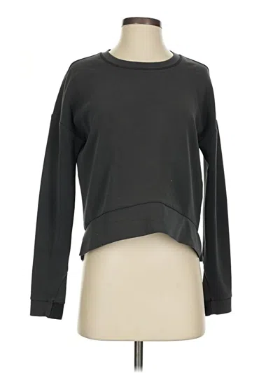 Pre-owned Athleta Sweatshirt In Black