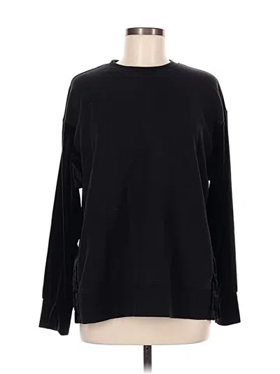 Pre-owned Athleta Sweatshirt In Black