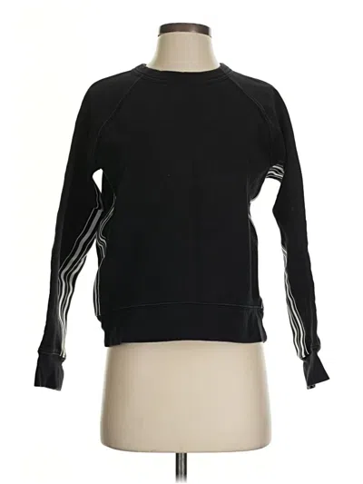Pre-owned Athleta Sweatshirt In Black