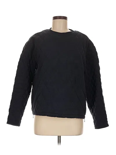 Pre-owned Athleta Sweatshirt In Black