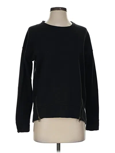 Pre-owned Athleta Sweatshirt In Black
