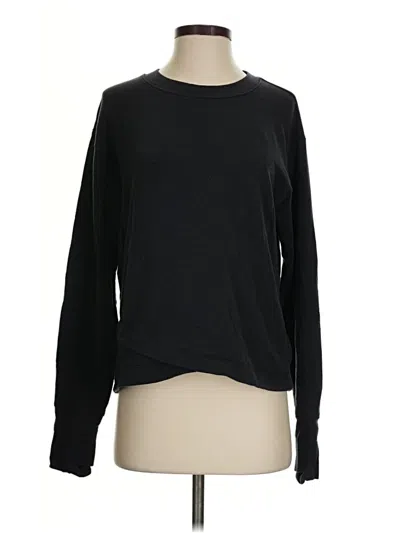 Pre-owned Athleta Sweatshirt In Black