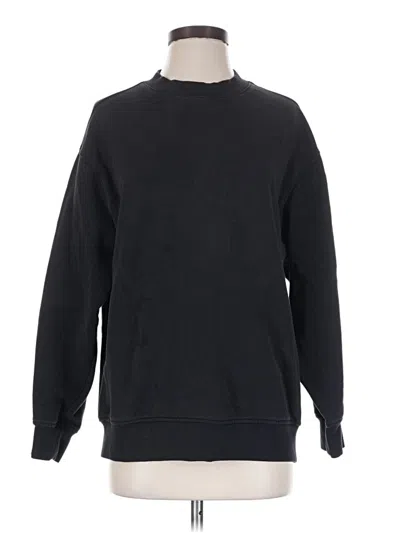 Pre-owned Athleta Sweatshirt In Black