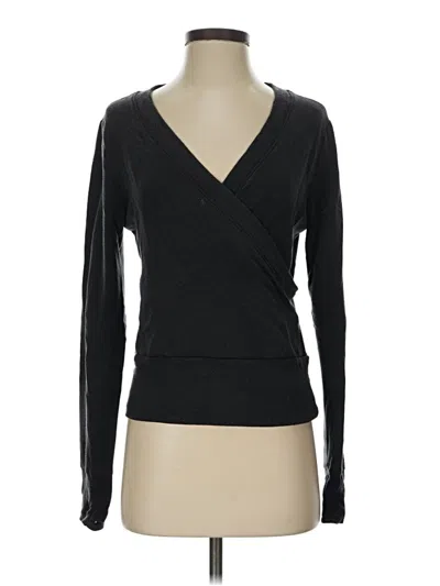 Pre-owned Athleta Sweatshirt In Black
