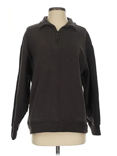 Pre-owned Athleta Sweatshirt In Black