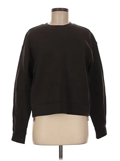 Pre-owned Athleta Sweatshirt In Black