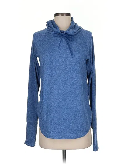 Pre-owned Athleta Sweatshirt In Blue