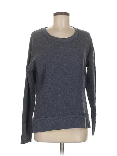 Pre-owned Athleta Sweatshirt In Blue