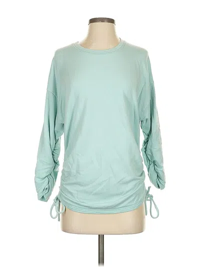 Pre-owned Athleta Sweatshirt In Blue