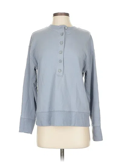 Pre-owned Athleta Sweatshirt In Blue