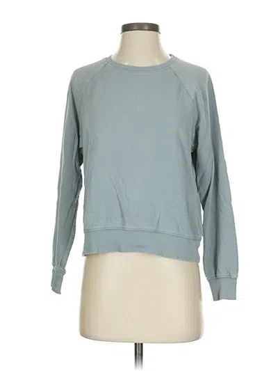 Pre-owned Athleta Sweatshirt In Blue