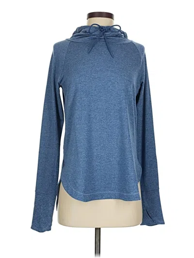 Pre-owned Athleta Sweatshirt In Blue