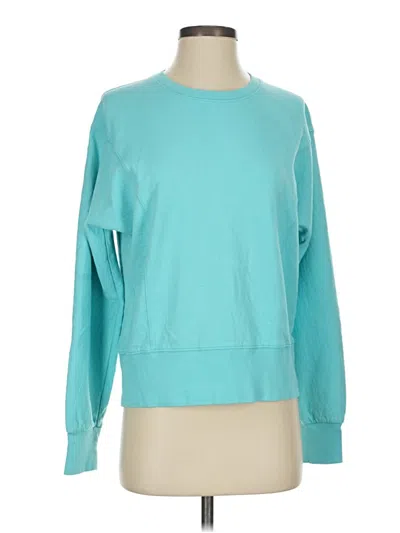 Pre-owned Athleta Sweatshirt In Blue