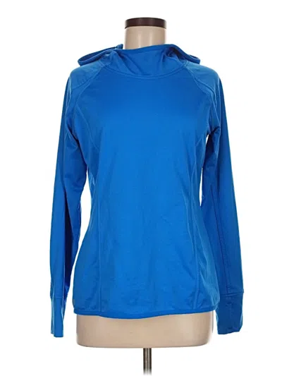 Pre-owned Athleta Sweatshirt In Blue
