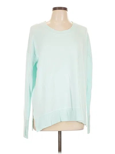 Pre-owned Athleta Sweatshirt In Blue