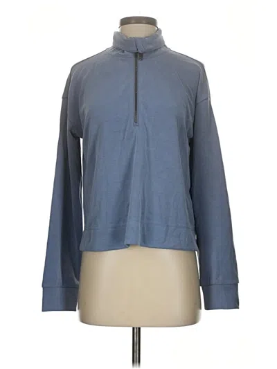 Pre-owned Athleta Sweatshirt In Blue