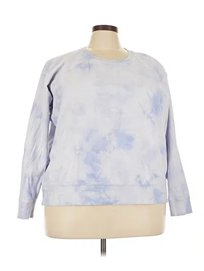 Pre-owned Athleta Sweatshirt In Blue