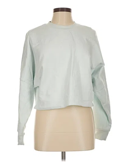 Pre-owned Athleta Sweatshirt In Blue
