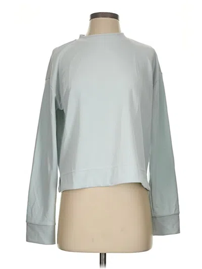 Pre-owned Athleta Sweatshirt In Blue