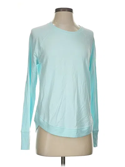 Pre-owned Athleta Sweatshirt In Blue