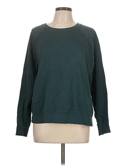 Pre-owned Athleta Sweatshirt In Blue
