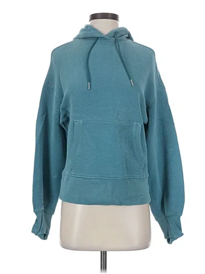 Pre-owned Athleta Sweatshirt In Blue