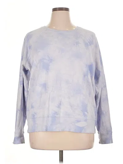 Pre-owned Athleta Sweatshirt In Blue