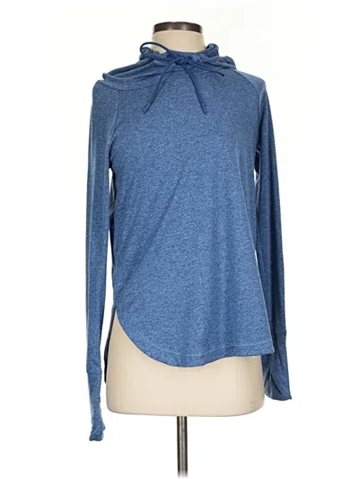 Pre-owned Athleta Sweatshirt In Blue