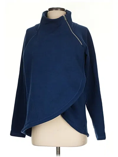 Pre-owned Athleta Sweatshirt In Blue