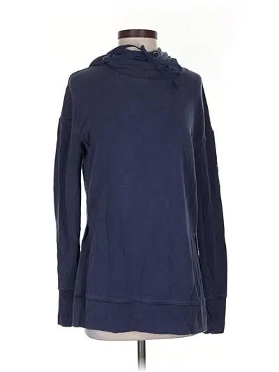 Pre-owned Athleta Sweatshirt In Blue