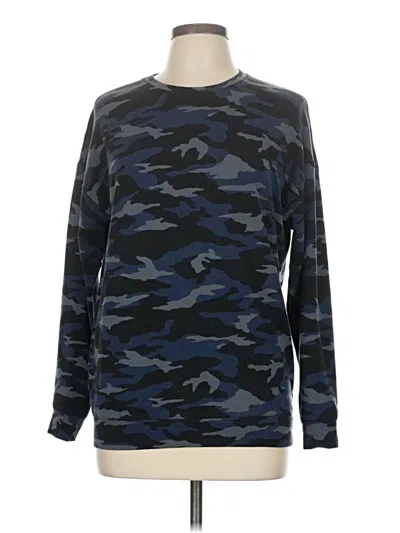Pre-owned Athleta Sweatshirt In Blue