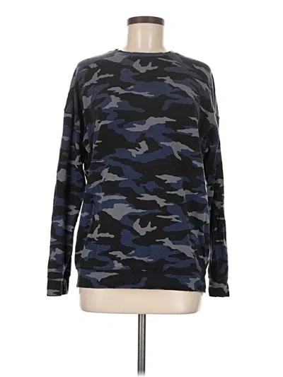 Pre-owned Athleta Sweatshirt In Blue