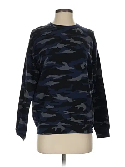 Pre-owned Athleta Sweatshirt In Blue