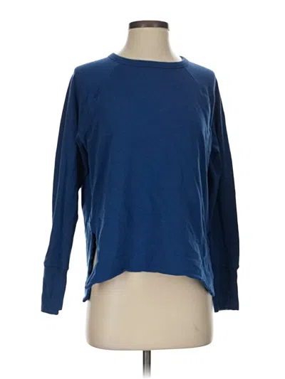 Pre-owned Athleta Sweatshirt In Blue