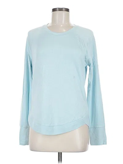 Pre-owned Athleta Sweatshirt In Blue