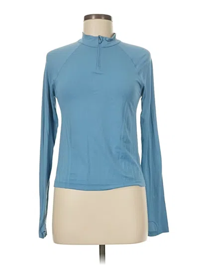 Pre-owned Athleta Sweatshirt In Blue
